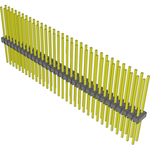 Conn Unshrouded Header HDR 64 POS 2.54mm Solder ST Top Entry Thru-Hole Bulk