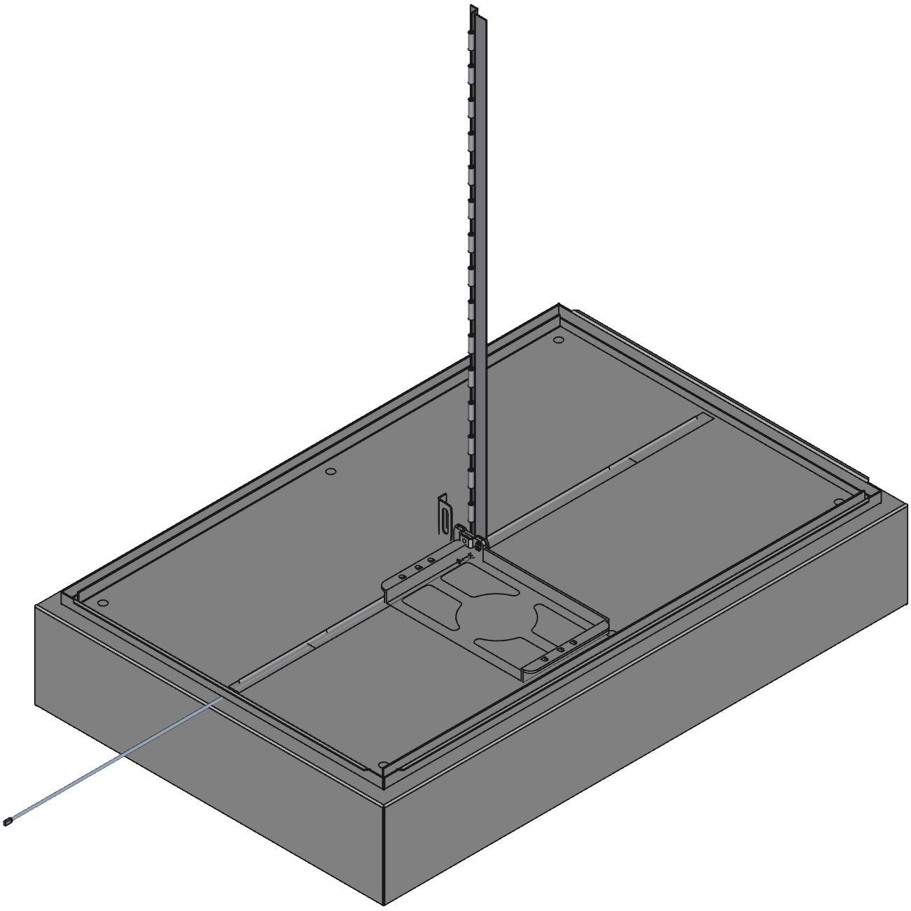 Hammond Manufacturing-1418L6 Kästen, Gehäuse und Gestelle Steel Wall Mount Single Door Enclosure