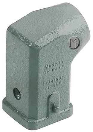HARTING-19200031640 Schrumpfbalgenadapter Hood 90° 3A Shell Size Powder Zinc Die Cast Han®