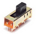 TE Connectivity-STS260PC04 Interruptor corredizo Switch Slide DP6T Top Slide 0.25A 125VAC PC Pins Thru-Hole Bulk