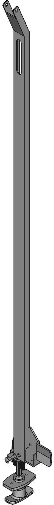 Hammond Manufacturing-THK3 null Tee Locking Handle 3 Point Latch 60In And Under, Designed For Field Installation On Most 1418 Series Single Door Enclosures