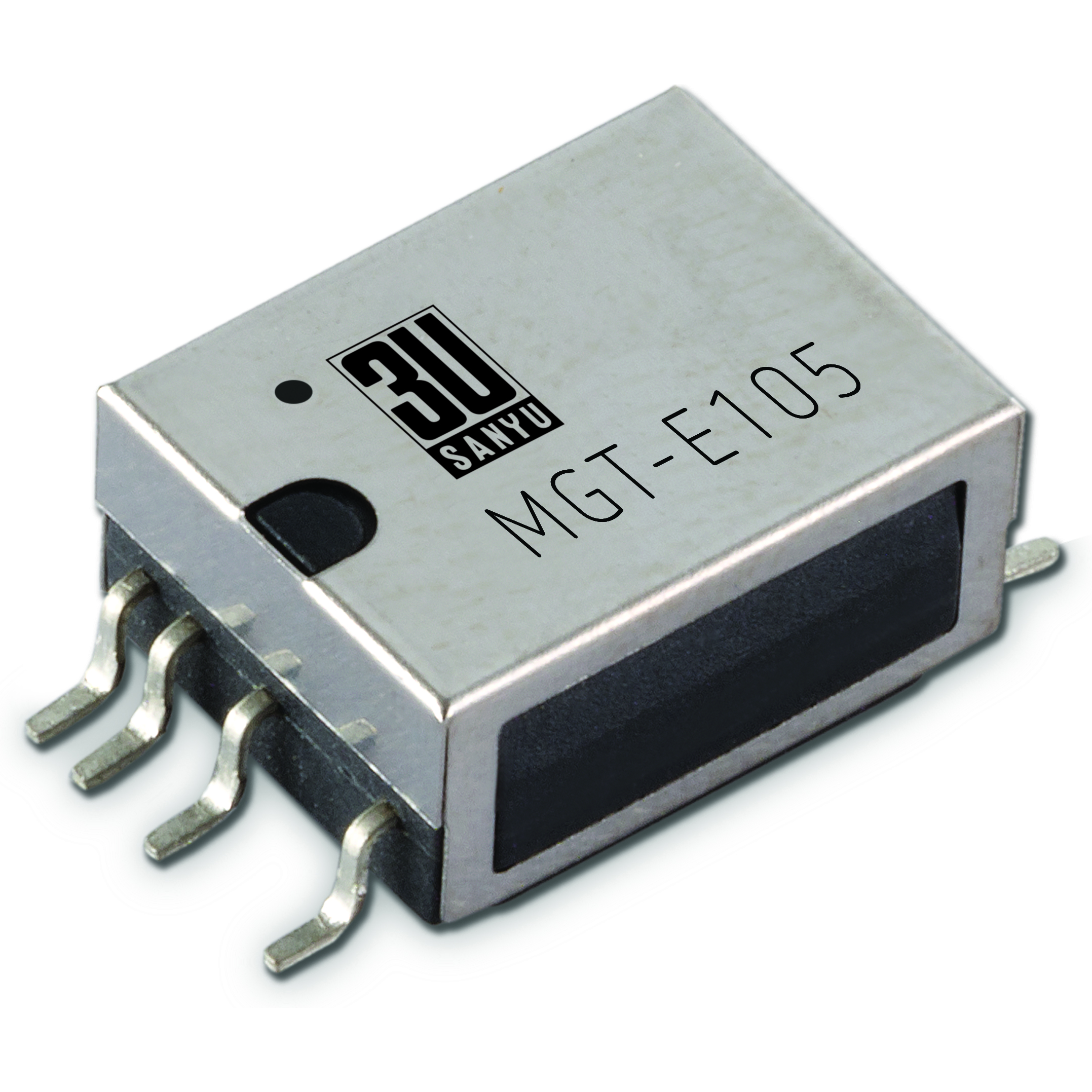 Standex-Meder Electronics-MGT-E105H 磁簧继电器 Reed Relay 5VDC 110Ohm 0.5ADC/0.5AAC SPDT(12.7x7.62x4.9)mm SMD High Density