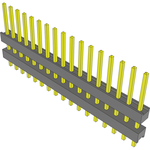 Conn Board Stacker HDR 17 POS 2.54mm Solder ST Top Entry Thru-Hole Bulk
