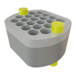 Samtec-BAR-J-22 Steckverbinder, elektronisches Testgerät Conn Test Point 22 POS ST Panel Mount 1 Port Bulk