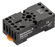 Weidmuller-1132810000 Relay Sockets Relay Sockets Screw Terminal 12A 300V DIN Rail
