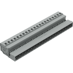 1-Conductor Male Connector, Snap-in mounting feet, 2.5 mm2, Pin spacing 5 mm, 21-pole