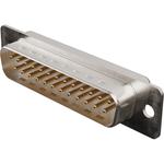 Conn D-Sub M 25 POS Solder Cup ST Cable Mount 25 Terminal Carton
