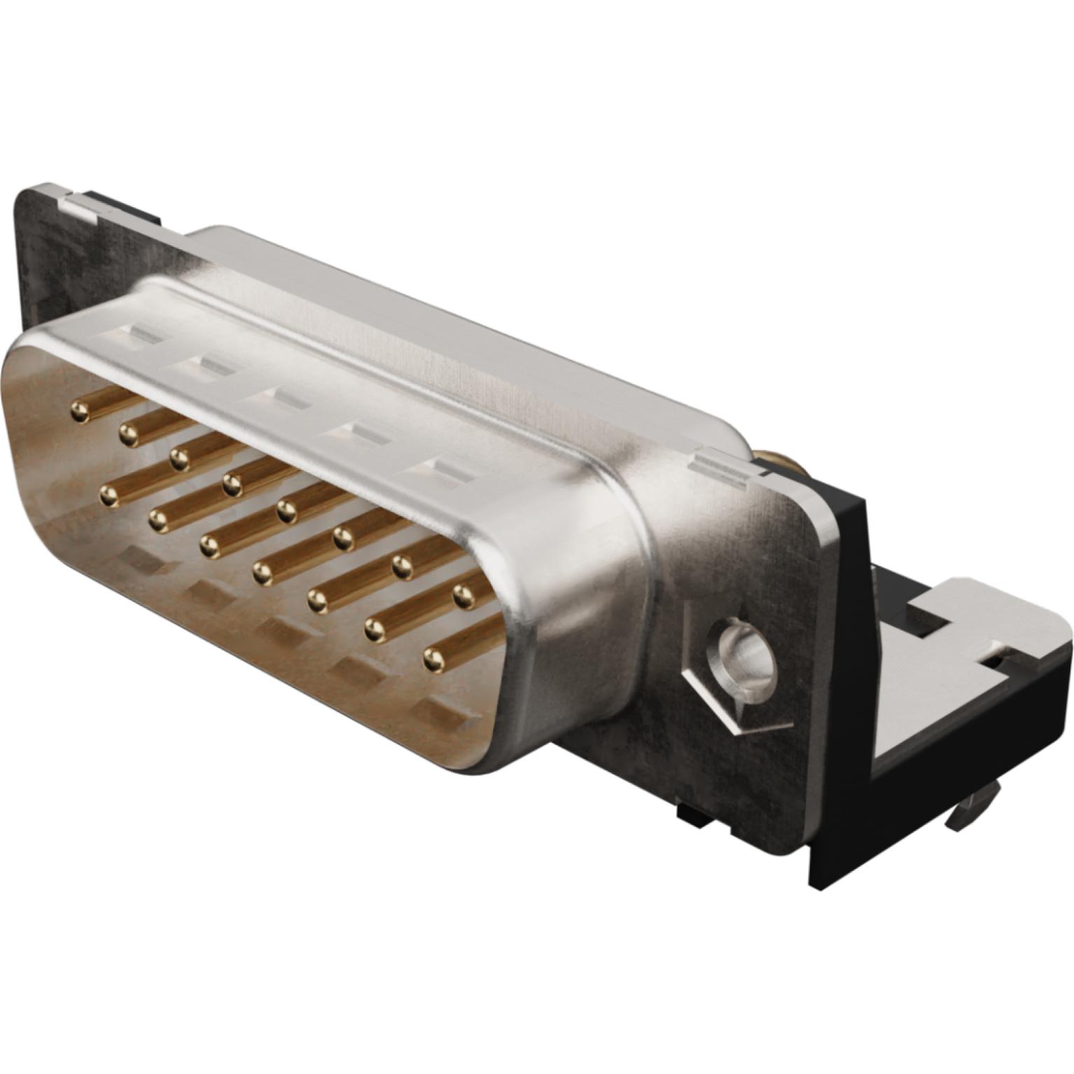 Molex-1731091897 D-超小型连接器 Conn D-Sub M 15 POS 1.37mm Solder RA Thru-Hole 15 Terminal 1 Port FCT Products Carton