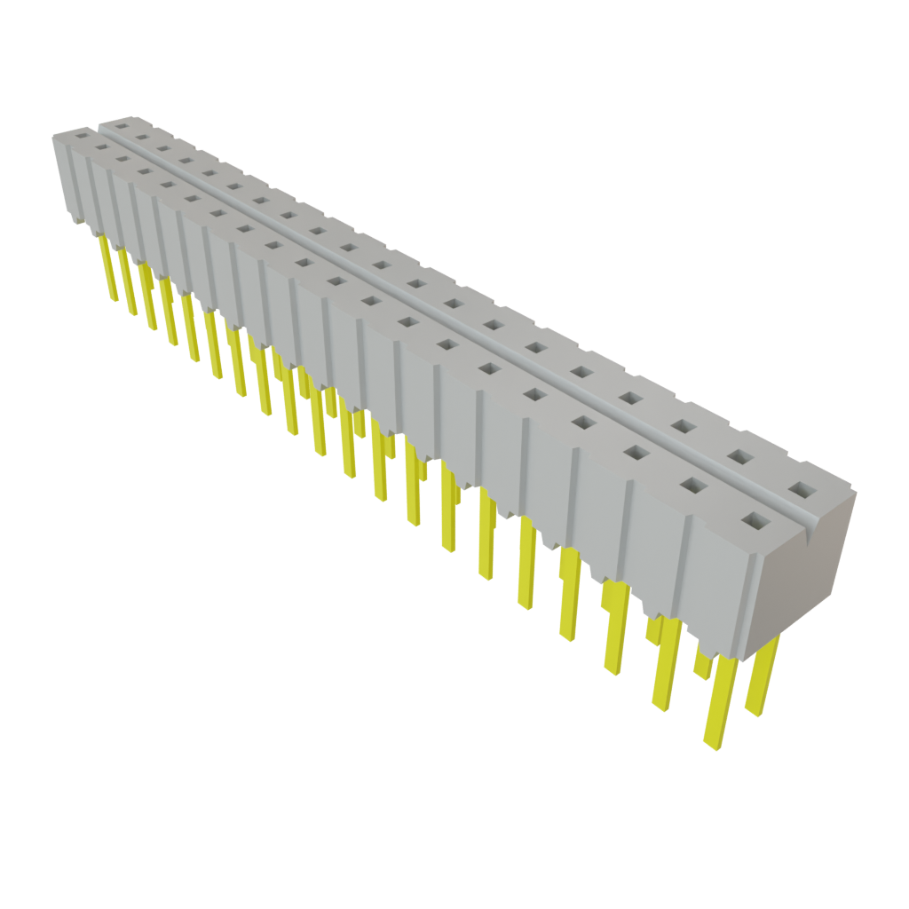 Samtec-CES-120-02-G-D Connector Headers and PCB Receptacles Conn Socket Strip SKT 40 POS 2.54mm Solder ST Top Entry Thru-Hole Tube