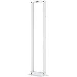 White Aluminum 2-Post Rack