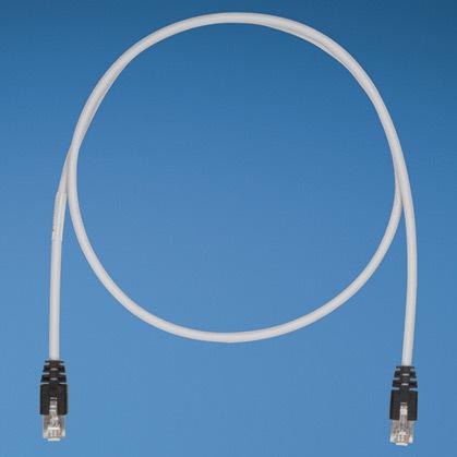 Panduit-STPCH1MBBL 其他电缆组件 Cable Assembly Shielded Patch Cord 1m 26AWG Modular Plug to Modular Plug 8 to 8 POS M-M