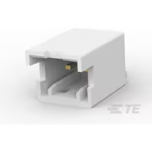 TE Connectivity-1747067-2 Embases de raccordement et réceptacles PCB Conn Shrouded Header HDR 2 POS 2.5mm Solder ST Thru-Hole Bag