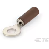 TE Connectivity-1577619-1 Raccordement de terminaux PIDG Ring Tongue Terminal 22-24AWG Copper 21.32mm Nickel Bag/Box