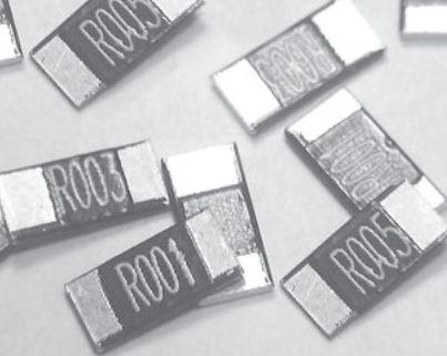 NIC Components-NCLP25EFR001TRF Montaggio del resistore su superficie singola fissa Res Metal Strip 2512 0.001 Ohm 1% 2W ±50ppm/°C Pad SMD T/R