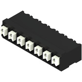 Weidmuller-1473820000 连接器接线板 Conn PCB Terminal Block 7 POS 5mm Solder RA SMD 12A Tape