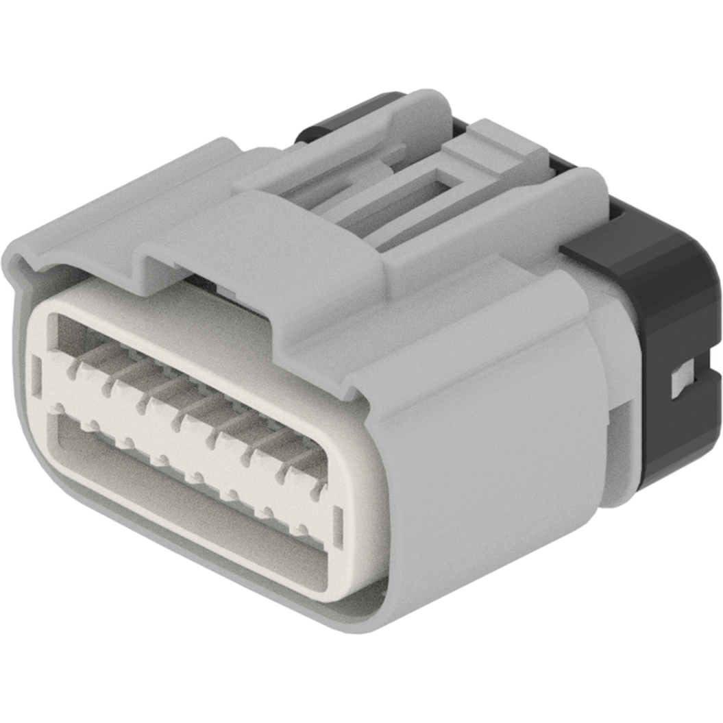 Delphi-35674640 Einzeladersteckverbinder, Gehäuse 6 Way Female OCS 1.5 Sealed Connector Light Grey