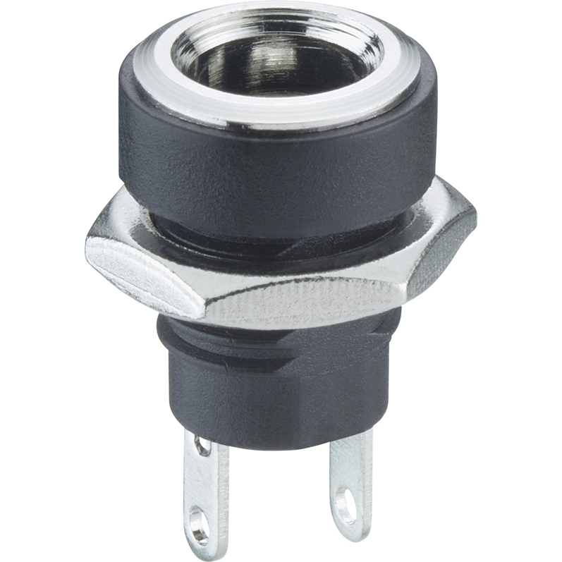 Lumberg-1614 23 Steckverbinder Power Supply Chassis socket, Straight Version