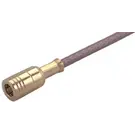 HUBER+SUHNER-11_SMB-50-2-40/111_NH RF-Steckverbinder Conn SMB 0Hz to 4GHz 50Ohm Crimp ST Cable Mount M Gold Over Nickel Bulk