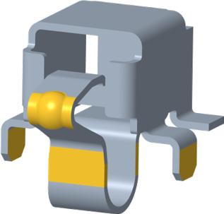 Sunway Communication-FCALS12C02A1PC Steckverbinder, Kontakt L-Shape 12C Side Contact Spring with 0.30.50mm compression