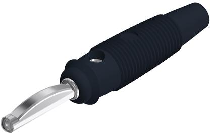 SKS Kontakttechnik-VQ 20 BLACK Équipement de test de raccordement électronique Conn Banana Plug M 1 POS Screw ST Cable Mount 1 Port