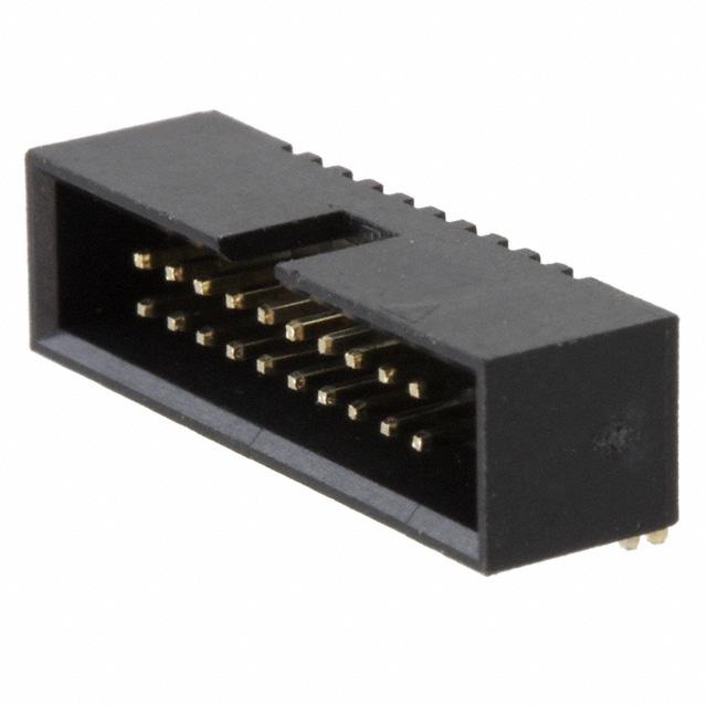 CnC Tech, LLC-3220-20-0200-00 Embases de raccordement et réceptacles PCB Conn Shrouded Header (4 Sides) HDR 20 POS 1.27mm Solder RA Side Entry Thru-Hole