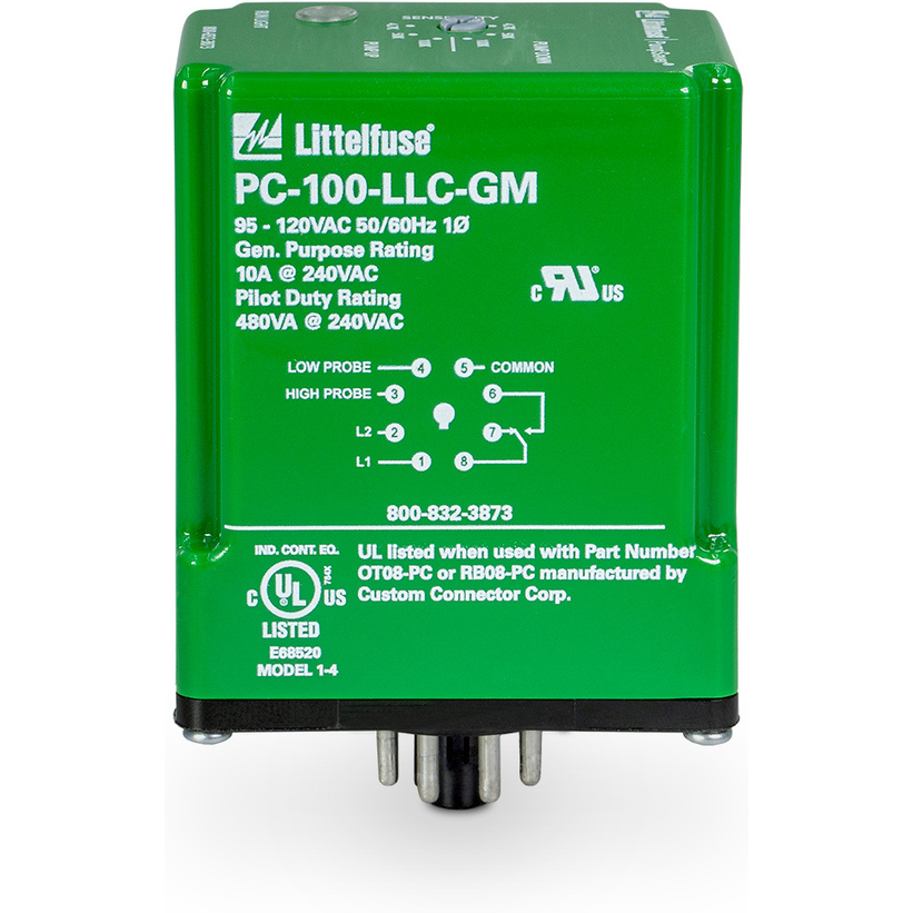 Littelfuse-PC-100-LLC-GM Relays Other Liquid level control Protection Relays