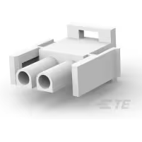 TE Connectivity-1-480698-0 Connector Discrete Wire Housing Conn Housing PL 2Power POS 6.35mm Crimp ST Cable Mount Natural MATE-N-LOK Package