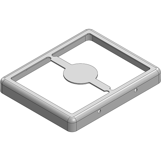 Masach Tech-MS300-10F null 30 x 24.4 x 3.5mm Two-piece Drawn-Seamless RF Shield/EMI Shield FRAME (CRS)