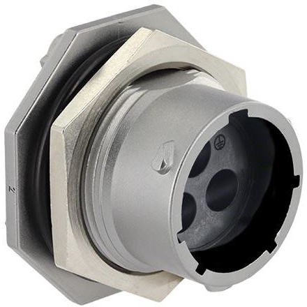 Eaton-UT0X7142G1P Steckverbinder, rund Conn Circular PIN 3 POS Crimp/Screw ST Jam Nut 3 Terminal 1 Port