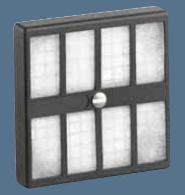 ebm-papst-FF119 Wärmemanagement-Zubehör Thrml Mgmt Access Fan Filter Guard 119mm