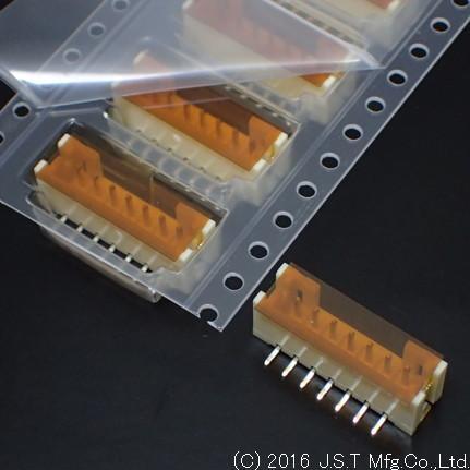 JST Manufacturing-B7B-PH-SM4-TBT(LF)(SN) 连接器插头及 PCB 插座 Conn Shrouded Header (4 Sides) HDR 7 POS 2mm Solder ST Top Entry SMD T/R