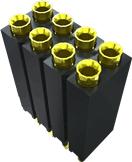 Samtec-ESD-136-TT-23 Piastre connettori e prese PCB Conn Socket Strip SKT 72 POS 2.54mm Solder ST Top Entry Thru-Hole Bulk