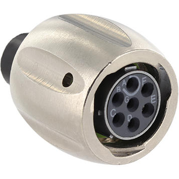 Eaton-UT0X610E7P Steckverbinder, rund Conn Circular PIN 7 POS Solder Cup ST Cable Mount 7 Terminal 1 Port
