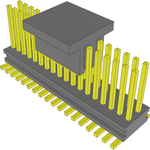Conn Unshrouded Header HDR 36 POS 0.8mm Solder ST SMD T/R