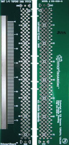 SchmartBoard-202-0039-01 Entwicklungssätze und Werkzeuge 1.0mm Pitch Micro connector Adapter Board