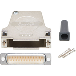 Conn D-Sub M 25 POS 1.42mm Solder Cup 45° Cable Mount 25 Terminal 1 Port FCT Products Bag