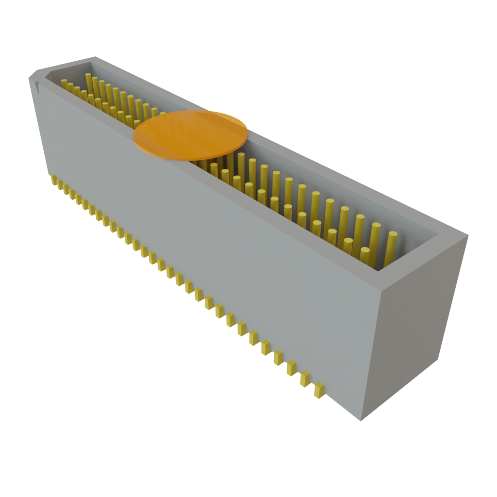 Samtec-TEMS-130-02-04.0-H-D-K-TR Connector Headers and PCB Receptacles Conn Shrouded Header (4 Sides) HDR 60 POS 0.8mm Solder ST Top Entry SMD T/R
