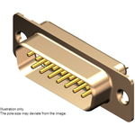 Conn D-Sub M 9 POS 2.84mm Solder Cup ST Cable Mount 9 Terminal 1 Port FCT Products Carton