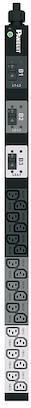 Panduit-P18B24M Stromverteilungseinheit PDU Basic 120V to 240V 10A Vertical Rackmount