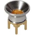 Conn MBX 0Hz to 6GHz 50Ohm Solder ST Thru-Hole RCP Gold Over Nickel Phosphorus Single