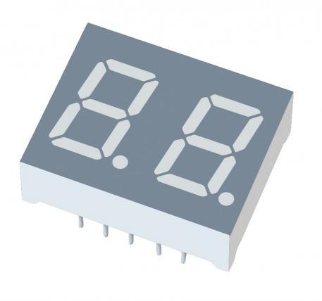 EVERLIGHT Electronics Co., Ltd-EADCD040RA1 LED Displays Segmented THRU-HOLE 7-SEGMENT RED