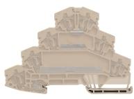 Weidmuller-1027550000 Steckverbinder, Klemmenblöcke Motor-connection terminal, Tension-clamp connection, 2.5 mm², 690 V, dark beige