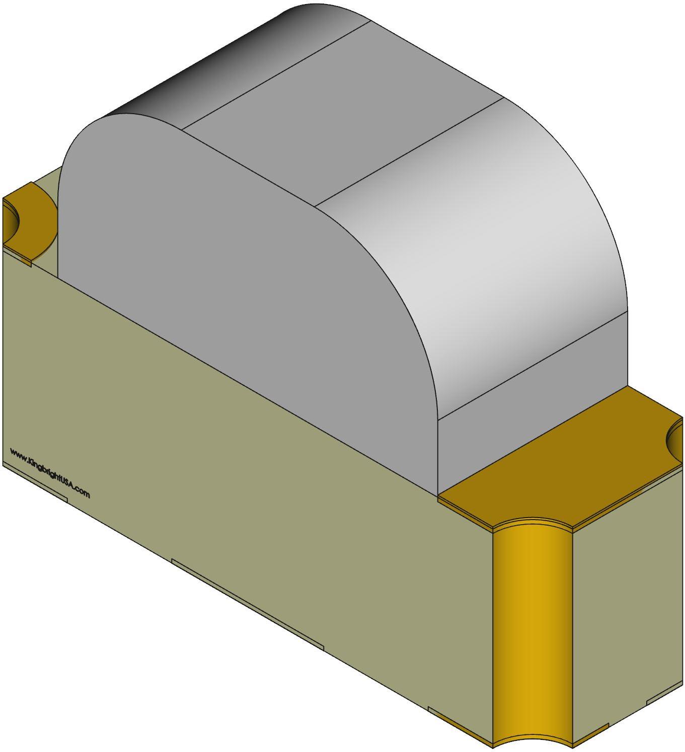Kingbright America LLC-APBA3010ESGC LED LED Bi-Color Green/Red 565nm/627nm 3-Pin Chip LED T/R