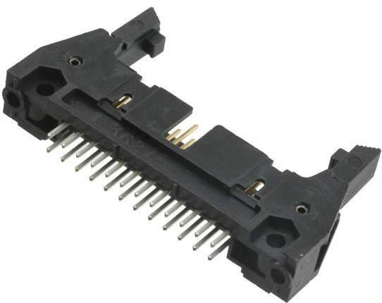 3M-D3627-6302AR Cabezales del conector y receptáculos PCB Conn Ejector Header HDR 24 POS 2.54mm Solder ST Top Entry Thru-Hole Box