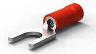 TE Connectivity-155129-1 Steckverbinderanschlüsse Spade Terminal 16-22AWG Copper Red 19.43mm Tin Box