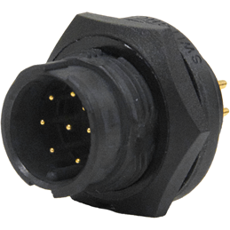 Switchcraft-EN3P8MX Connecteur circulaire Conn Circular PIN 8 POS Solder Cup ST Panel Mount 8 Terminal 1 Port Bulk