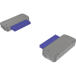 Samtec-ERCD-040-04.00-TBL-SBR-1-D Kabelbaugruppen Koaxial Coaxial Ribbon Cable Assembly