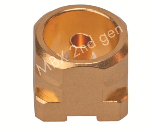 HUBER+SUHNER-82_MBX-S50-0-23/111_NE RF-Steckverbinder Conn MBX 6GHz 50Ohm Solder ST SMD F Gold Over Nickel Single