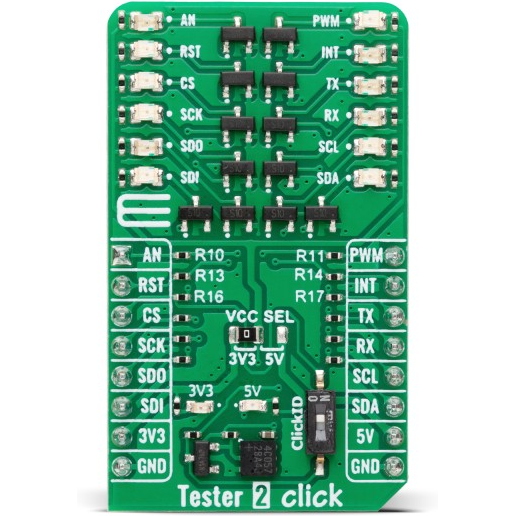 MikroElektronika-MIKROE-6466 Entwicklungssätze und Werkzeuge LED Click Board