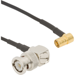 Cable Assembly Coaxial 1m SMB to BNC PL-PL